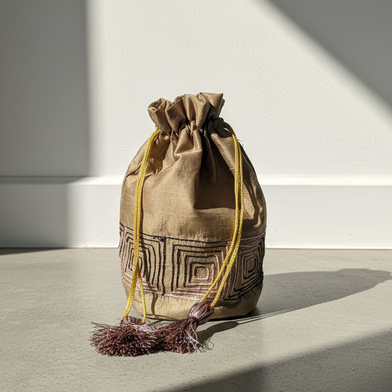 Green Silk Ari Work Batwa